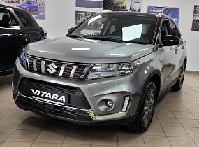 SUZUKI Vitara комплектація GL+, бензиновий 1.4L BOOSTERJET 48V SHVS м'який гібрид (Mild hybrid), 2WD (передній привід)/ 4WD (повний привід), 6AT (автоматична трансмісія), колір A9G