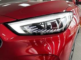 MG ZS комплектація COM 1.5 бензин CVT (безступенева КПП)  2024 р.в., колір FLARE RED салон DARK