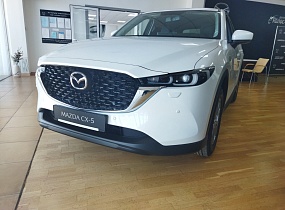 Mazda CX-5 комплектація Touring S, Skyactiv-G-2,0 (бензин 150 к.с.), 2WD (передній привід) / 4WD (повний привід), 6AТ (автоматична трансмісія), колір 51K Rhodium White