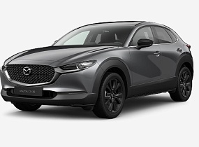 MAZDA CX-30 комплектація SPORT BLACK, Skyactiv-G-2,0 (бензин 150 к.с.), 4WD (повний привід), 6АТ (автоматична трансмісія)