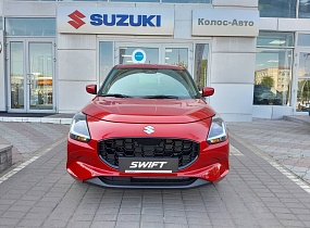 Suzuki Swift комплектація GL+, бензиновий гібрид 1.2л SHVS (12V-ISG, 3Ah), 83 к.с, 2WD (передній привід), CVT (безступенева трансмісія), колір ZWP - Червоний перламутровий металік