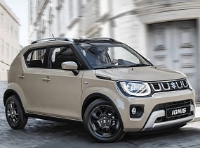 Suzuki Ignis комплектація GLX, бензиновий 1.2 DUALJET + SHVS (гібрид), 83 к.с.,  2WD (передній привід), CVT (безступенева трансмісія)