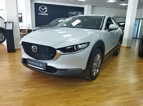 MAZDA CX-30 комплектація Style+, Skyactiv-G-2,0 (бензин 150 к.с.), 2WD (передній привід), 6АТ (автоматична трансмісія), колір 47А - Ceramic