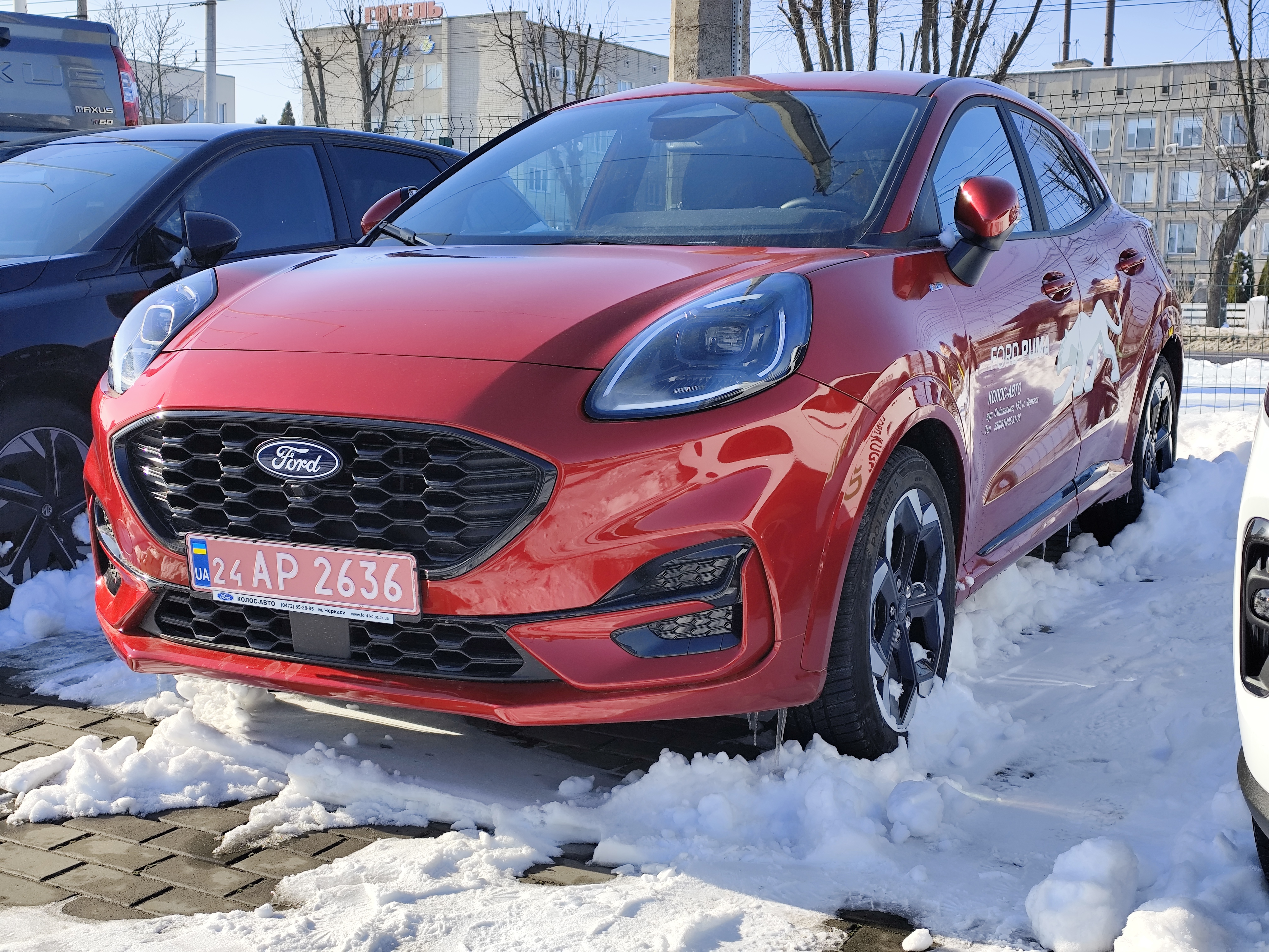Кросовер Ford Puma на безкоштовному тест-драйві