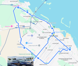 Як знайти автопрокат в Черкасах з різних районів міста Черкаси