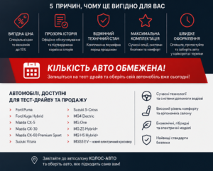 Купити авто після тест-драйву вигідно